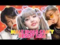 MALE IDOLS CAN'T RESIST LISA BLACKPINK