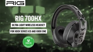 RIG 700HX | ULTRA-LIGHT WIRELESS XBOX HEADSET WITH 3D AUDIO