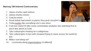Naming 100 Internet Controversies