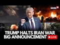 US-Iran War LIVE: Trump Halts Iran War Strikes, Says Productive Talks Underway After Memphis Visit