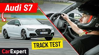 2021 Audi S7 track test and performance review