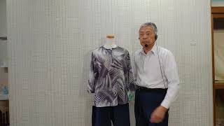 七分袖Tブラウスの説明です徳島呉服寝具洋服タオルギフト山善