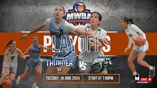 Halifax Hornets vs. Halifax Thunder - MWBA Playoffs 7:00pm