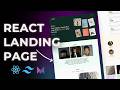 Build and Deploy a Modern Landing page for an Ad Agency using React, Tailwind and Framer Motion