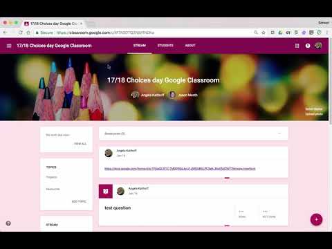 Turning in a google classroom assignment Turning in a google classroom assignment
