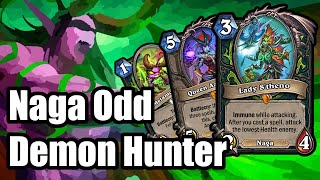 Naga Odd Demon Hunter | Highlight Games | Wild Hearthstone