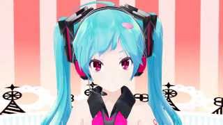 [MMD]「Magic of XYZ」 TDA Miku Hatsune Tell Your World ver.