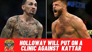 Max Holloway vs Calvin Kattar | UFC Fight Prediction | Fight Breakdown