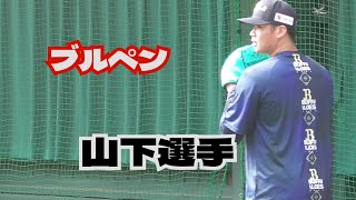 【プロ野球】2024.2.6　オリックス　春季キャンプ　『ブルペン　山下選手』