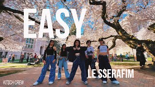 [KPOP IN PUBLIC SEATTLE | ONE TAKE] LE SSERAFIM (르세라핌) - EASY | Dance Cover | KIT$CH CREW