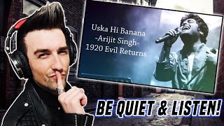 Arijit Singh - Uska Hi Banana | Lyric Video | 1920 Evil Returns (REACTION!!!)