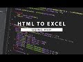 Export Data from Database to Excel using PHP