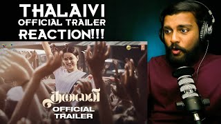 Thalaivi | Official Trailer (Tamil) REACTION | Kangana Ranaut | Arvind Swamy | Vijay