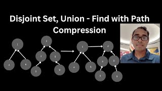 Disjoint Set - Union Find with Path Compression - Union by Size - Union By Rank - By Size and Rank