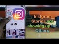 Instagram Stories Not showing up for others Fix-5 Solutions