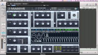 Creating a Growling Moving Bass in Massive