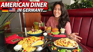 Trying AMERICAN DINER FOOD & Truck Stop in Germany!