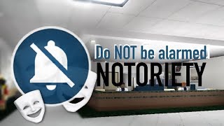 Obtaining The Crystal Clear Badge In Notoriety Roblox - roblox notoriety infamy