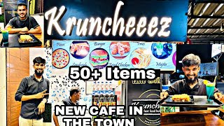 CRUNCHEEZ New Cafe In The Town #nagpur | DanishSpeaks | #kamptee #food #cafe #vlog