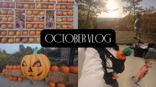 October with a Newborn 🎃 | Cozy Fall Days, Pumpkin Patch, & Autumn Life as a Family of 5