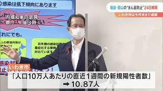 【2021/9/21】福島市・郡山市のまん延防止24日解除