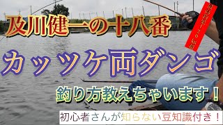 【カッツケ両ダンゴ】及川健一の十八番！カッツケ両ダンゴを大公開！色んな知識をばんばん教えちゃいます！！東レインストラクターが教えるへら鮒釣りの豆知識