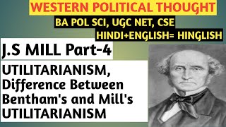 Political Thought of J.S Mill||J.S Mill: Utilitarianism||Utilitarianism: J.S Mill, Bentham||J.S Mill