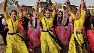 नंबर_✍️लेवा_मारा_वेवाणी_💃ऊची_नीची_थातेली || Bawandar || Kalu Ba Singad || Adivasi Girls Timli Dance