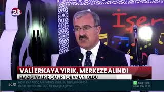 VALİ ERKAYA YIRIK, MERKEZE ALINDI