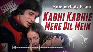 Kabhi Kabhi Mere Dil Mein Khayal Aata Hai song || Amitabh Bachan || #hindisong #amitabhbachchan