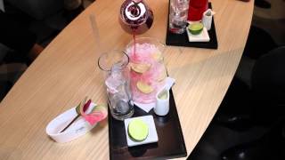 Iced Tea Presentation at Novotel Hotel in Prague