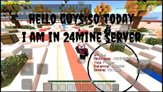 24mine server for craftsman and MasterCraft | YOUTUBER_CRAFTSMAN