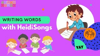 WRITING WORDS WITH HEIDISONGS! | Quick Class Activity
