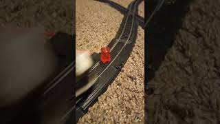 Gummy bear vs train