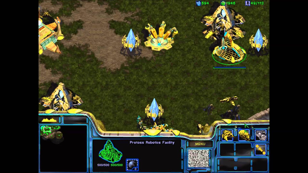 Starcraft: Protoss Campaign | Mission #7: Homeland Part 1 - YouTube