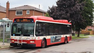 (Ride Video) TTC Route 131 Nugget on 2007 Orion VII NG HEV 1203