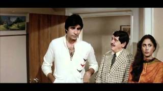Namak Halaal - Drama Scene - Amitabh Bachchan - Om Prakash - Smita Patil - Dadu And Arjun Reunited