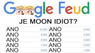 MOON HRÁ GOOGLE FEUD - Hádam, čo asi tak ľudia vyhľadávajú cez Gúgeľ