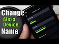 Rename smart devices in the Alexa app - Change device name