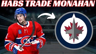 Breaking News: NHL Trade - Habs Trade Sean Monahan to Jets