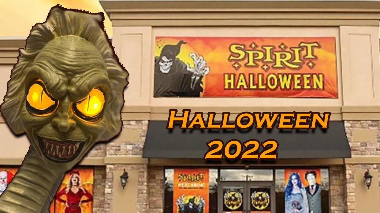 SPIRIT HALLOWEEN 2022 ANIMATRONICS AND STORE TOUR (Spooky Findings ...