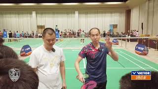 บรรยากาศการออกบูธ การขึ้นเอ็น และกิจกรรม Demo Test รายการแสงแรก BADMINTON OPEN #1