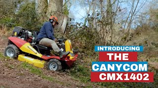 Introducing the Canycom CMX1402 Ride-on Brushcutter