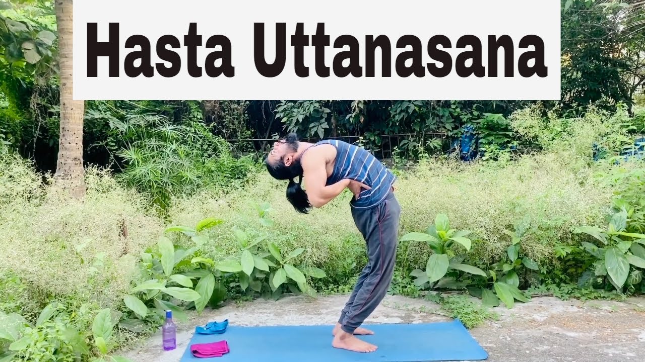 Raised Arms Pose | Hasta Uttanasana | Learn Raised Arms Pose With ...