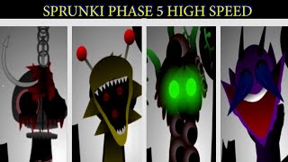 Incredibox Sprunki phase 5 HIGH SPEED Compare all characters