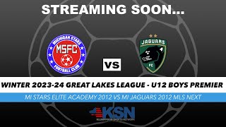 2012 MI Stars Academy vs 2012 MI Jaguars MLS Next