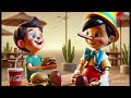 පිනෝකියෝ pinocchio sinhala cartoon සිංහල කාටුන් animation 3d animation 3dcartoon