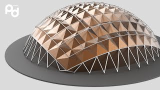 # 112 : Palacio de los Deportes | Rhino Grasshopper Tutorial