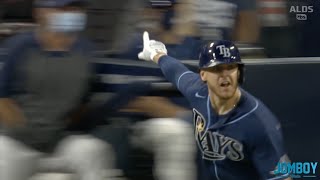 Mike Brosseau hits a go-ahead home run in Game 5 of the ALDS, a breakdown