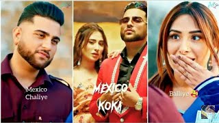 Karan Aujla   Mexico Koka   Full Screen Whatsapp Status   Latest Punjabi Song 2021   Lyrical Video